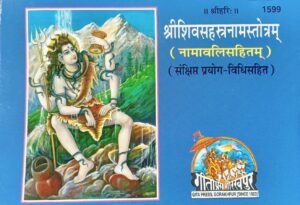 Shri Shiv Sahastranaam Stotra – Gita Press (Code 1599) | 1000 Names of Lord Shiva in Hindi